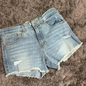 Levi’s Mini Mom Shorts